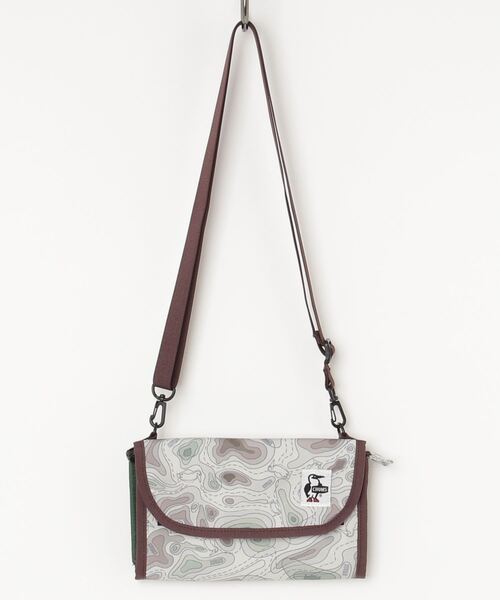 CHUMS(チャムス)の「Eco Bellows Pocketbook Shoulder(ショルダーバッグ)」|ブラウン