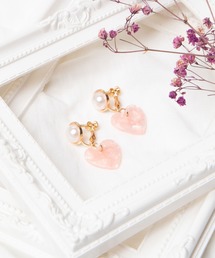 WEGO | WEGO/ハートパールイヤリング(イヤリング)