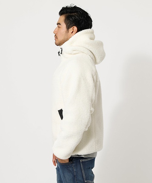 BOA HOODIE BLOUSON/ボアフーディブルゾン（ブルゾン）｜AZUL BY