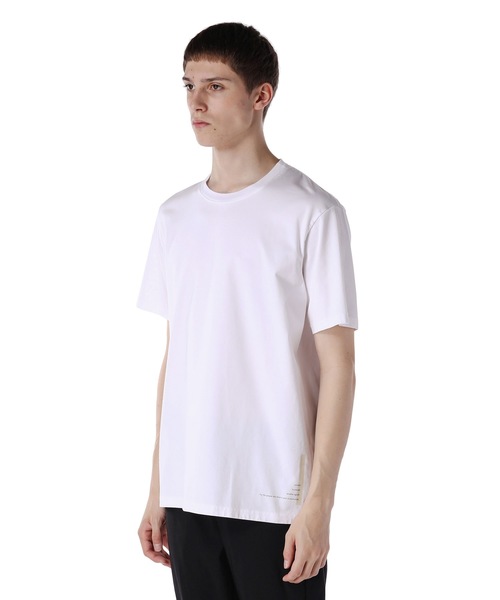 ATTACHMENT(アタッチメント)の「60/2//ギザシルキー天竺 クルーネックTEE(Tシャツ/カットソー・メンズ・ホワイト/ライトグレー/ダークグリーン/オレンジ/ダークグレー・1/2/3)」の6枚目の写真