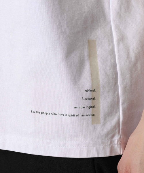 ATTACHMENT(アタッチメント)の「60/2//ギザシルキー天竺 クルーネックTEE(Tシャツ/カットソー・メンズ・ホワイト/ライトグレー/ダークグリーン/オレンジ/ダークグレー・1/2/3)」の9枚目の写真