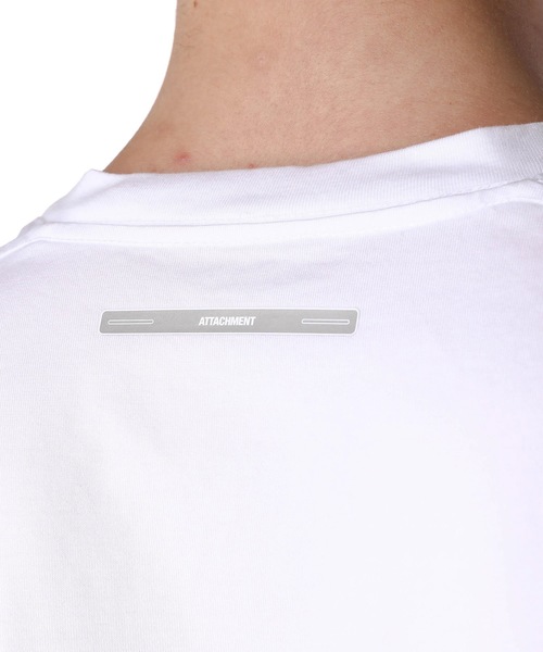 ATTACHMENT(アタッチメント)の「60/2//ギザシルキー天竺 クルーネックTEE(Tシャツ/カットソー・メンズ・ホワイト/ライトグレー/ダークグリーン/オレンジ/ダークグレー・1/2/3)」の10枚目の写真