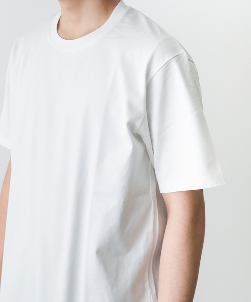 ATTACHMENT(アタッチメント)の「60/2//ギザシルキー天竺 クルーネックTEE(Tシャツ/カットソー・メンズ・ホワイト/ライトグレー/ダークグリーン/オレンジ/ダークグレー・1/2/3)」の21枚目の写真