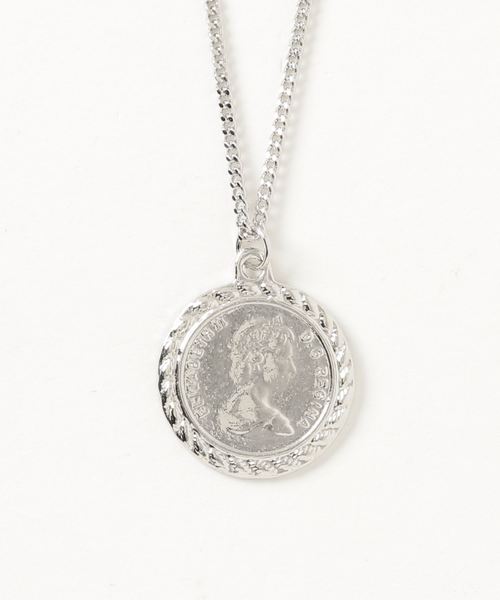 CLEA(クレア)の「Elizabeth リース コイン ネックレス(ネックレス・レディース・シルバー/ゴールド・FREE)」の4枚目の写真