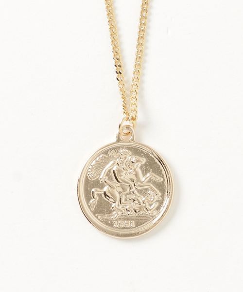 CLEA(クレア)の「Elizabeth リース コイン ネックレス(ネックレス・レディース・シルバー/ゴールド・FREE)」の6枚目の写真
