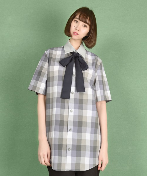 MILKBOY（ミルクボーイ）の「RIBBON シャツ（シャツ/ブラウス）」 - WEAR