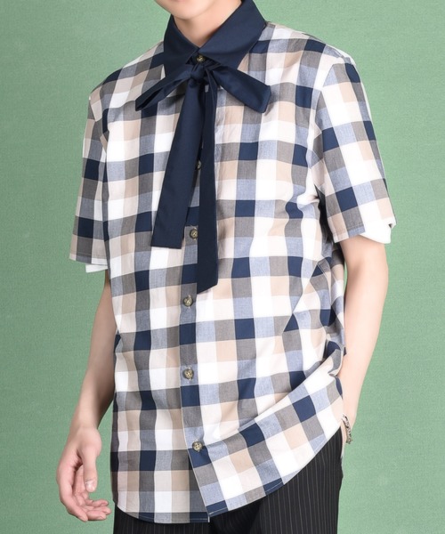 MILKBOY（ミルクボーイ）の「RIBBON シャツ（シャツ/ブラウス）」 - WEAR