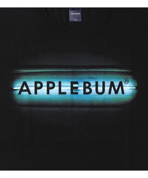 APPLEBUM（アップルバム）の「“Neon Logo” T-shirt（Tシャツ/カットソー・メンズ・ブラック・MEDIUM/X-LARGE/LARGE/XX-LARGE/SMALL）」の5枚目の写真