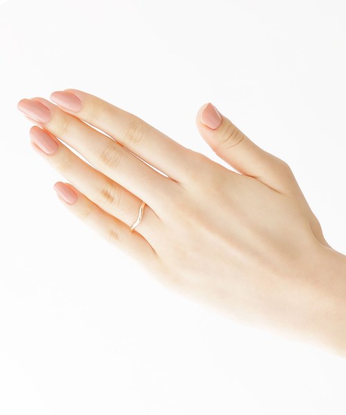 COCOSHNIK（ココシュニック）の「K10アーチ リング（リング・レディース・ホワイト系その他7・10号/12号/14号）」の11枚目の写真