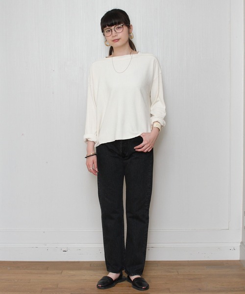 THE SHINZONE（ザ　シンゾーン）の「THE SHINZONE/シンゾーン　ストレートデニム　STRAIGHT DENIM（デニムパンツ・レディース・ブラック・34/32/36/0）」の6枚目の写真