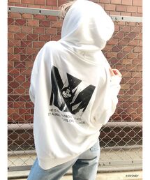 MICKEY MOUSE/backphoto ZIPUP パーカー