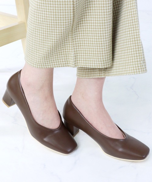 セール】Liberty Doll / 5cmチャンキーヒールスクエアトゥ美脚