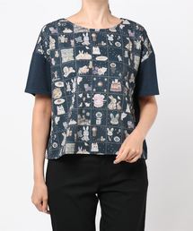 新品フランシュリッペ　プルミエール柄スカーフTシャツ 新品フランシュリッペプルミエール柄スカーフTシャツ