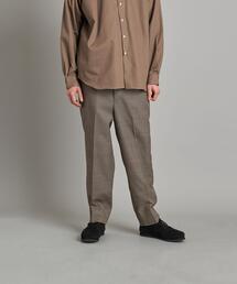Steven Alan | ＜Steven Alan＞ TW DOBBY SUPER BAGGY TAPERED HALF EASY PANTS-JUST/パンツ(その他パンツ)