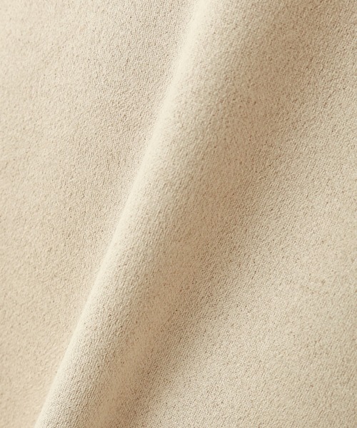 n'ee-ne（ネーネ）の「スエード　ボンディングノーカラージャケット（ノーカラージャケット・レディース・ベージュ/モカ/ピンク系その他/グレー・M）」の6枚目の写真