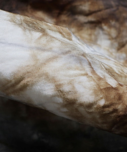 CAL O LINE/キャルオーライン TIE-DYE BAL COLLAR M-65 ロング丈