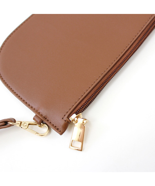 MODE ROBE（モードローブ）の「レザーバケットバッグ（ショルダーバッグ・レディース・ブラック/ベージュ/ブラウン・FREE）」の15枚目の写真