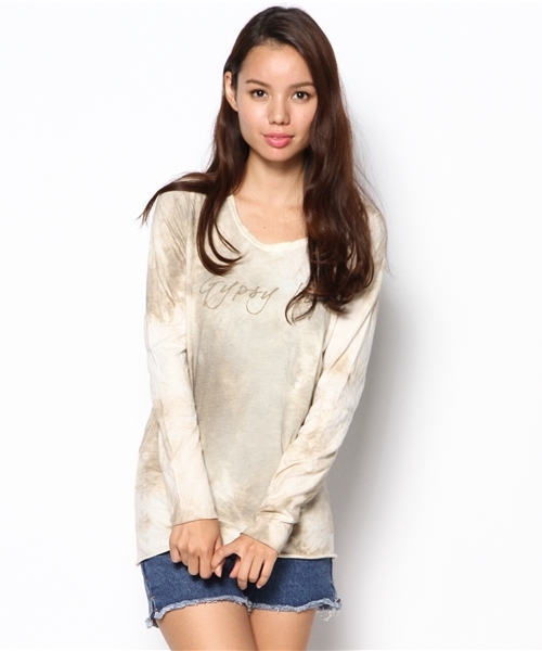 goa(ゴア)の「2014BACKドリームキャッチャーロンT(Tシャツ/カットソー・レディース・キナリ/A・FREE)」の1枚目の写真