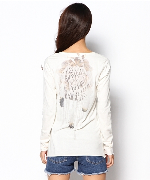goa(ゴア)の「2014BACKドリームキャッチャーロンT(Tシャツ/カットソー・レディース・キナリ/A・FREE)」の5枚目の写真