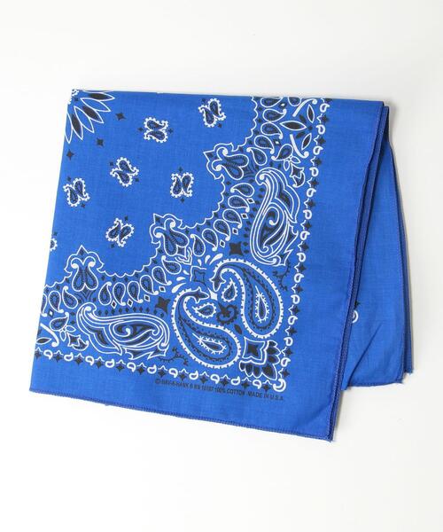 HAV-A-HANK（ハバハンク ）の「[ ハバハンク ] HAV-A-HANK BANDANA 2WAY バンダナ バッグ（ショルダーバッグ・メンズ・ブラック/ロイヤルブルー/ライム/ホワイト・FREE）」の9枚目の写真