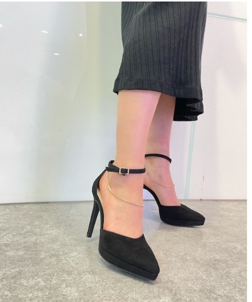 21ss新作 R E ポインテッドトゥセパレートハイヒールパンプス パンプス R E アールアンドイー のファッション通販 Zozotown