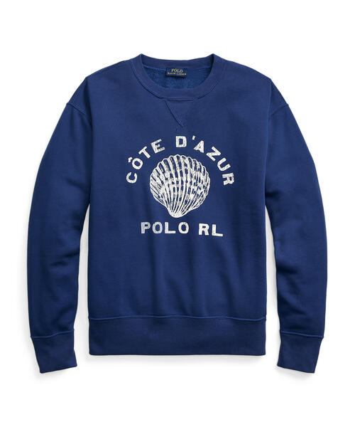 美品⭐️ポロラルフローレン　現行QRダク　スウェット　裏起毛　ダークブルー　S POLO RALPH LAUREN（ポロ ラルフ ローレン）の「コートダジュール