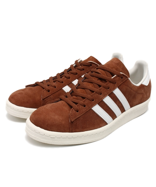 adidas Originals（アディダスオリジナルス）の「アディダス オリジナルス adidas Originals CAMPUS 80s（スニーカー・メンズ・ブラウン/ライトイエロー/ライトブルー・26.5cm/28cm/27.5cm/27cm）」の2枚目の写真