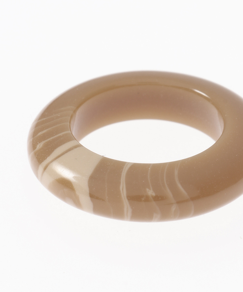 IENA（イエナ）の「【BAEBAE/べべ】 Solid リング（リング・レディース・ブラウン/カーキ/アイボリー・14）」の8枚目の写真