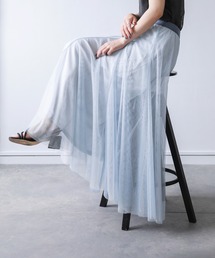 n'OrLABEL | 『配色ボリュームチュールスカート』(スカート)