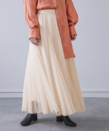 n'OrLABEL（ノアールレーベル）の「『配色ボリュームチュールスカート』（スカート）」