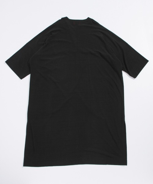 UNFIL（アンフィル）の「unfil アンフィル / raw silk plain-jersey long sleeve kaftan ローシルクプレーンジャージー 長袖カフタンドレスワンピース / WOFL-UW105（ワンピース・レディース・ブラック/ナチュラル・1）」の10枚目の写真
