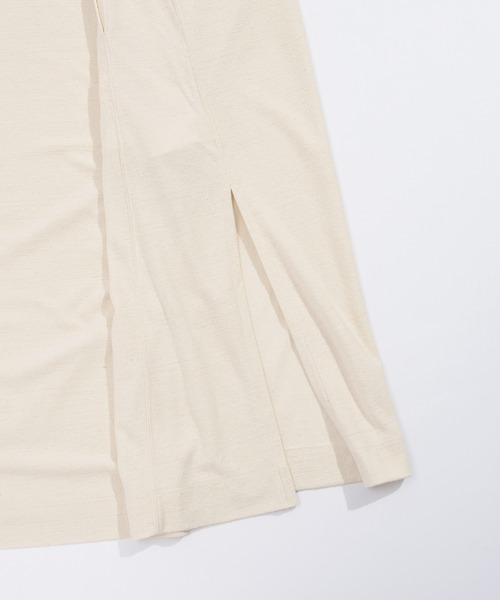 UNFIL（アンフィル）の「unfil アンフィル / raw silk plain-jersey long sleeve kaftan ローシルクプレーンジャージー 長袖カフタンドレスワンピース / WOFL-UW105（ワンピース・レディース・ブラック/ナチュラル・1）」の16枚目の写真