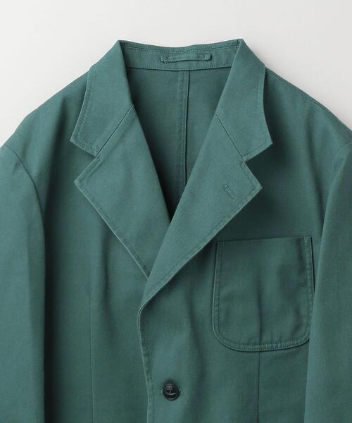 The Stylist Japan（ザスタイリストジャパン）の「＜Dickies × The StylistJapan × POGGYTHEMAN＞JACKET（テーラードジャケット・メンズ・ベージュ/オリーブ・MEDIUM）」の4枚目の写真