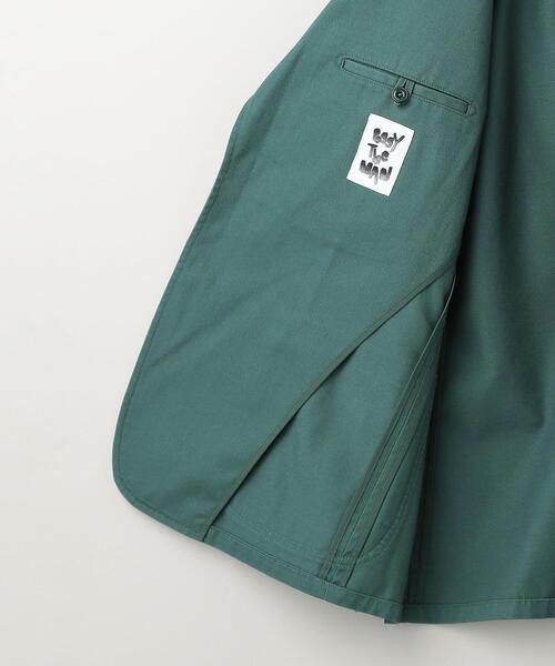 The Stylist Japan（ザスタイリストジャパン）の「＜Dickies × The StylistJapan × POGGYTHEMAN＞JACKET（テーラードジャケット・メンズ・ベージュ/オリーブ・MEDIUM）」の10枚目の写真