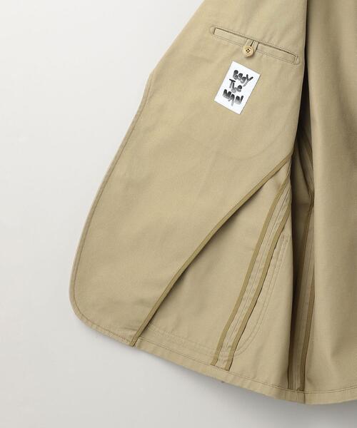 The Stylist Japan（ザスタイリストジャパン）の「＜Dickies × The StylistJapan × POGGYTHEMAN＞JACKET（テーラードジャケット・メンズ・ベージュ/オリーブ・MEDIUM）」の13枚目の写真