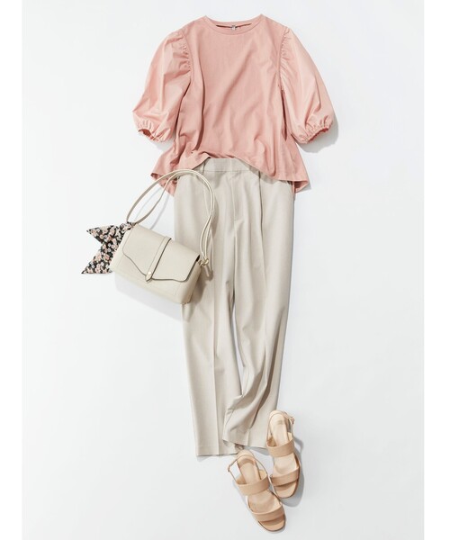 DRESKIP（ドレスキップ）の「◆スカ－フ付きショルダー（ショルダーバッグ・レディース・ブラック/グレー/アイボリー・00）」の4枚目の写真