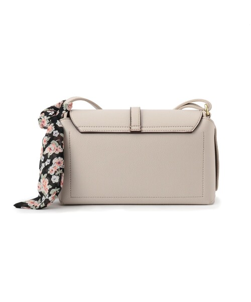 DRESKIP（ドレスキップ）の「◆スカ－フ付きショルダー（ショルダーバッグ・レディース・ブラック/グレー/アイボリー・00）」の10枚目の写真