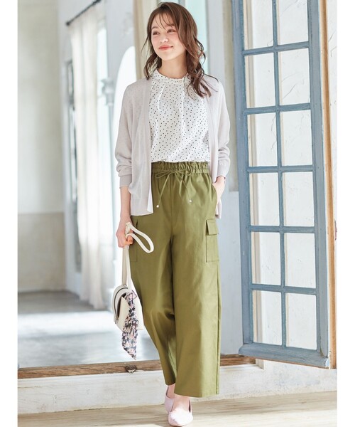 DRESKIP（ドレスキップ）の「◆スカ－フ付きショルダー（ショルダーバッグ・レディース・ブラック/グレー/アイボリー・00）」の14枚目の写真