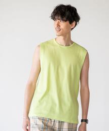 ワッフルレイヤードタンクトップ