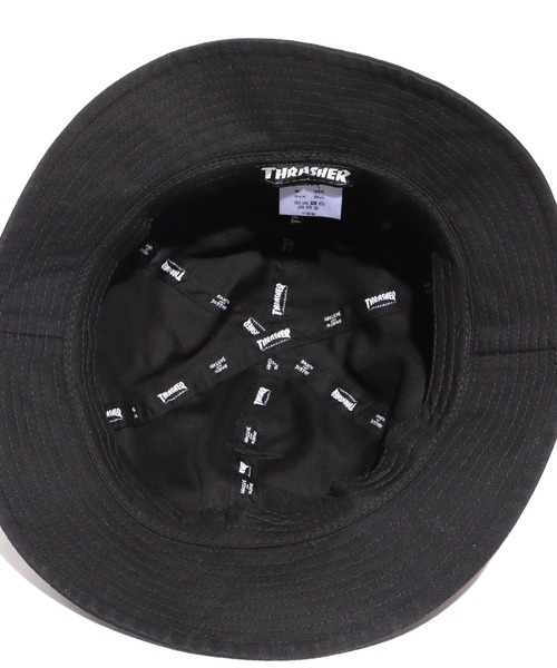 THRASHER（スラッシャー）の「THRASHER/スラッシャー GE14 THRASHER 21TH-H11 ラウンド バケットハット（ハット・メンズ・カーキ/ブラック/オレンジ・ONE SIZE）」の14枚目の写真