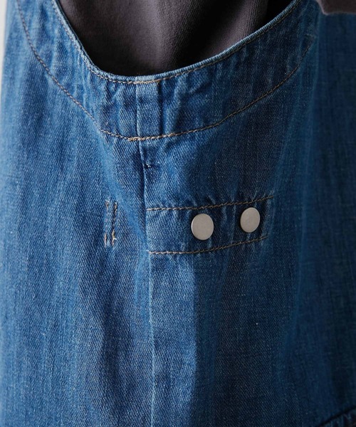 CIAOPANIC TYPY(チャオパニックティピー)の「【TYPYDENIM】オーバーオール(サロペット/オーバーオール・レディース・ネイビー/ブルー・SMALL/MEDIUM)」の10枚目の写真