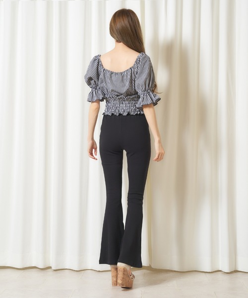 MIIA(ミーア)の「カットリブパンツ(その他パンツ・レディース・ベージュ/ピンク/ブラック・FREE)」の11枚目の写真