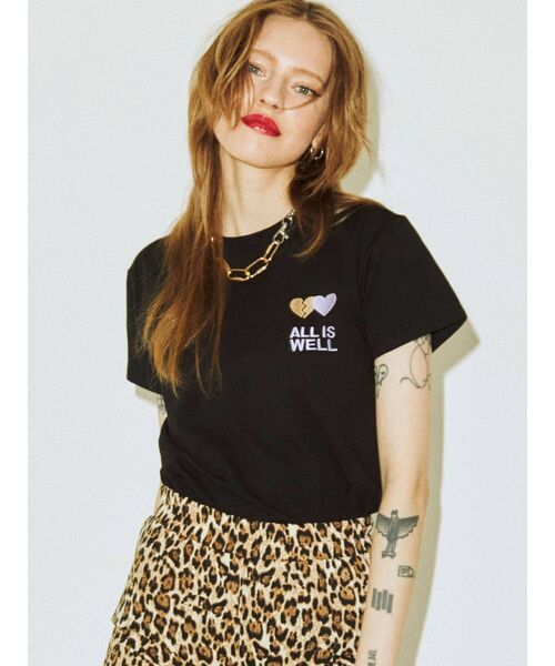 jouetie（ジュエティ）の「UFO Tシャツ（Tシャツ/カットソー・レディース・ライトブルー/ブラック/オフホワイト・MEDIUM）」の3枚目の写真