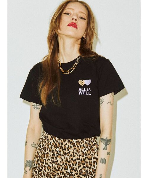 jouetie（ジュエティ）の「UFO Tシャツ（Tシャツ/カットソー・レディース・ライトブルー/ブラック/オフホワイト・MEDIUM）」の21枚目の写真