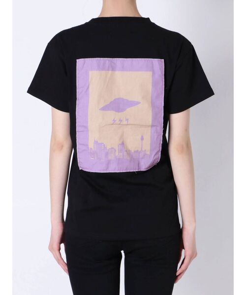 jouetie（ジュエティ）の「UFO Tシャツ（Tシャツ/カットソー・レディース・ライトブルー/ブラック/オフホワイト・MEDIUM）」の10枚目の写真