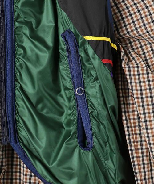 kolor（カラー）の「＜kolor（カラー）＞ ベスト チェック ステンカラーコート■■■（ステンカラーコート・メンズ・ベージュ・2/3/1）」の19枚目の写真