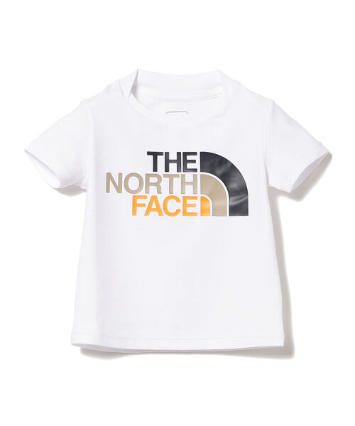 こども ビームス(コドモビームス)の「THE NORTH FACE / ベビー サンシェード Tシャツ 21(80~90cm)(ラッシュガード・キッズ・ネイビー/ホワイト・80/90t)」の2枚目の写真