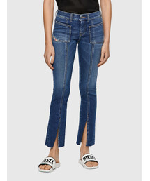 DIESEL | DIESEL FW21 デニム レディース フレア スキニー スリット(デニムパンツ)