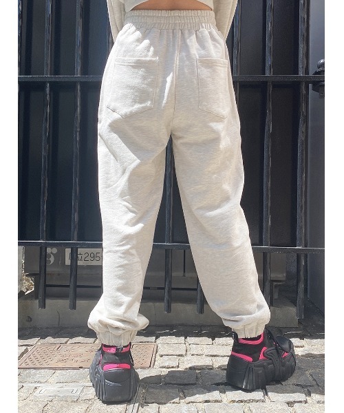 one way(ワンウェイ)の「【oneway Jeans】タイダイジョガーパンツ(スウェットパンツ・レディース・ライトグレー/グレー/ダークブルー/ホワイト/ライトパープル・FREE)」の14枚目の写真