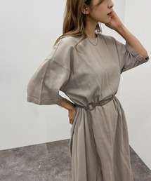 リネン混Ａラインワンピース【ZOZOTOWN限定アイテム】